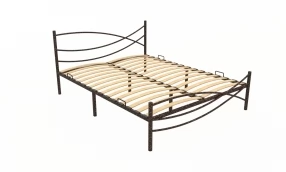 Кровать Калифорния Металл, 160х190 мм, Медный антик, Медный антик, 1630